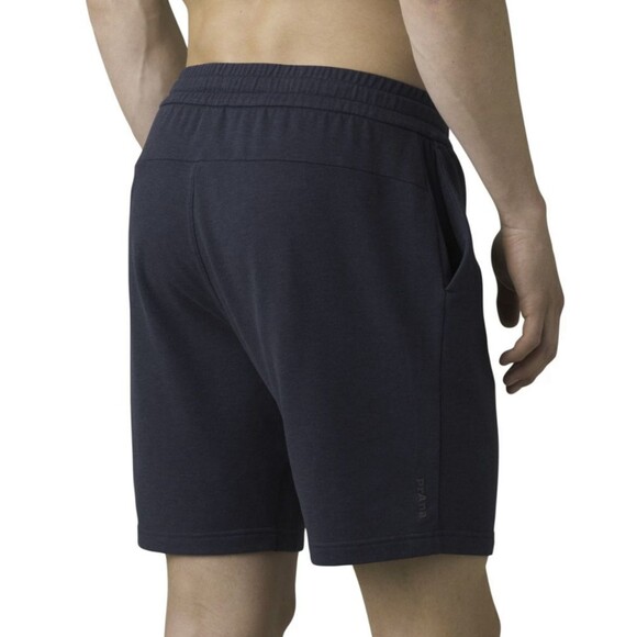 New Mens Prana Altitude Tracker Shorts S NWT Performance Casual Dark Blue UPF - Picture 9 of 9